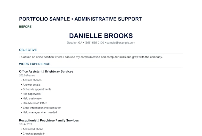 create, rewrite, or tailor your resume for your next job